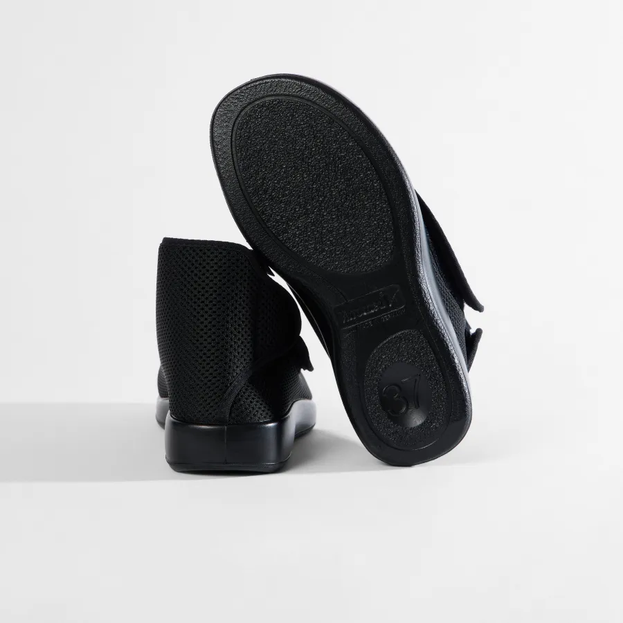 Varomed Florenz mit Heckeinstieg Weite L in Schwarz - Rückansicht