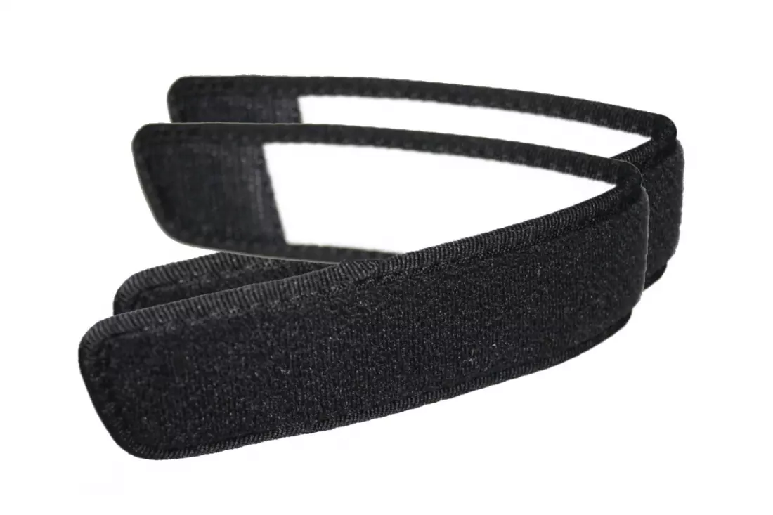 Varomed Fersenriemen Marine schräge Ansicht