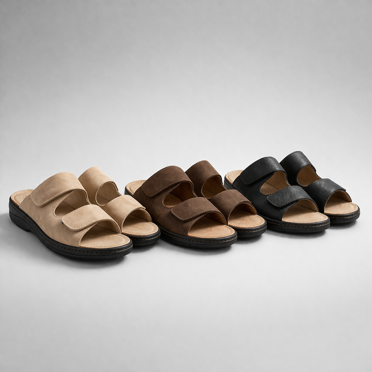 Slowlies Lederpantolette Bequemschuhe