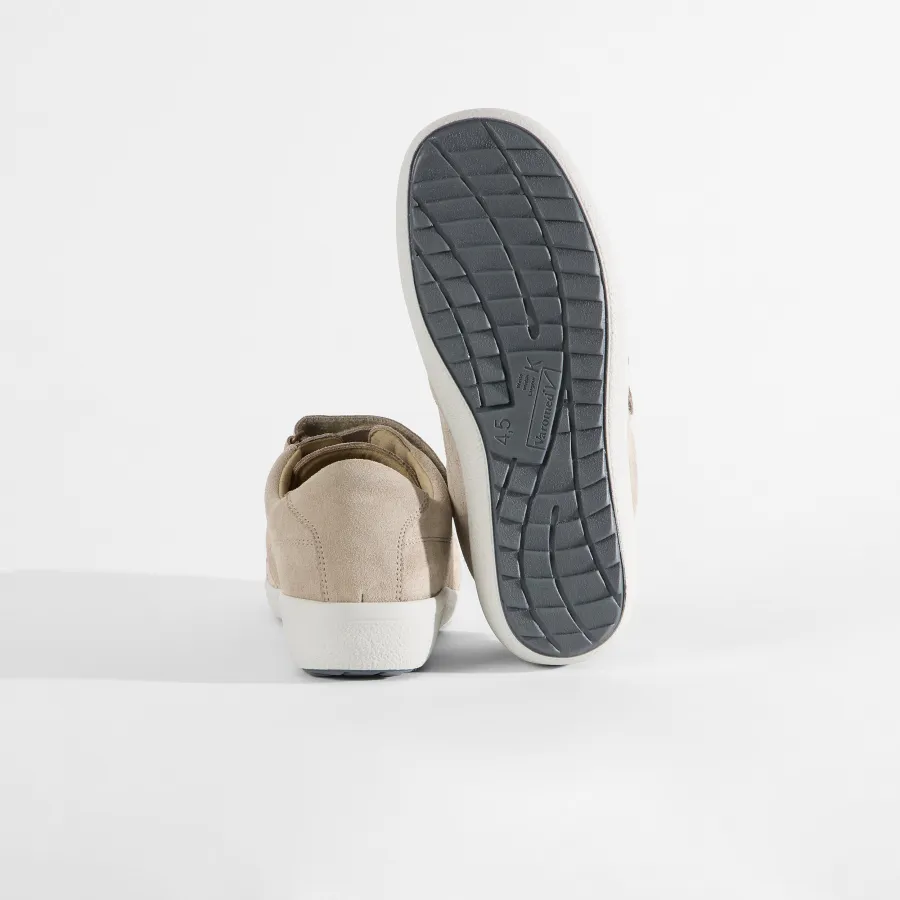 Varomed Lausanne Weite K Halbschuh in Kiesel - Rückansicht