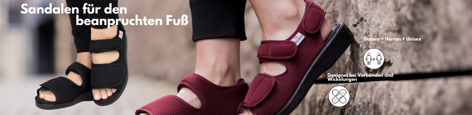 Verbandsandalen Banner