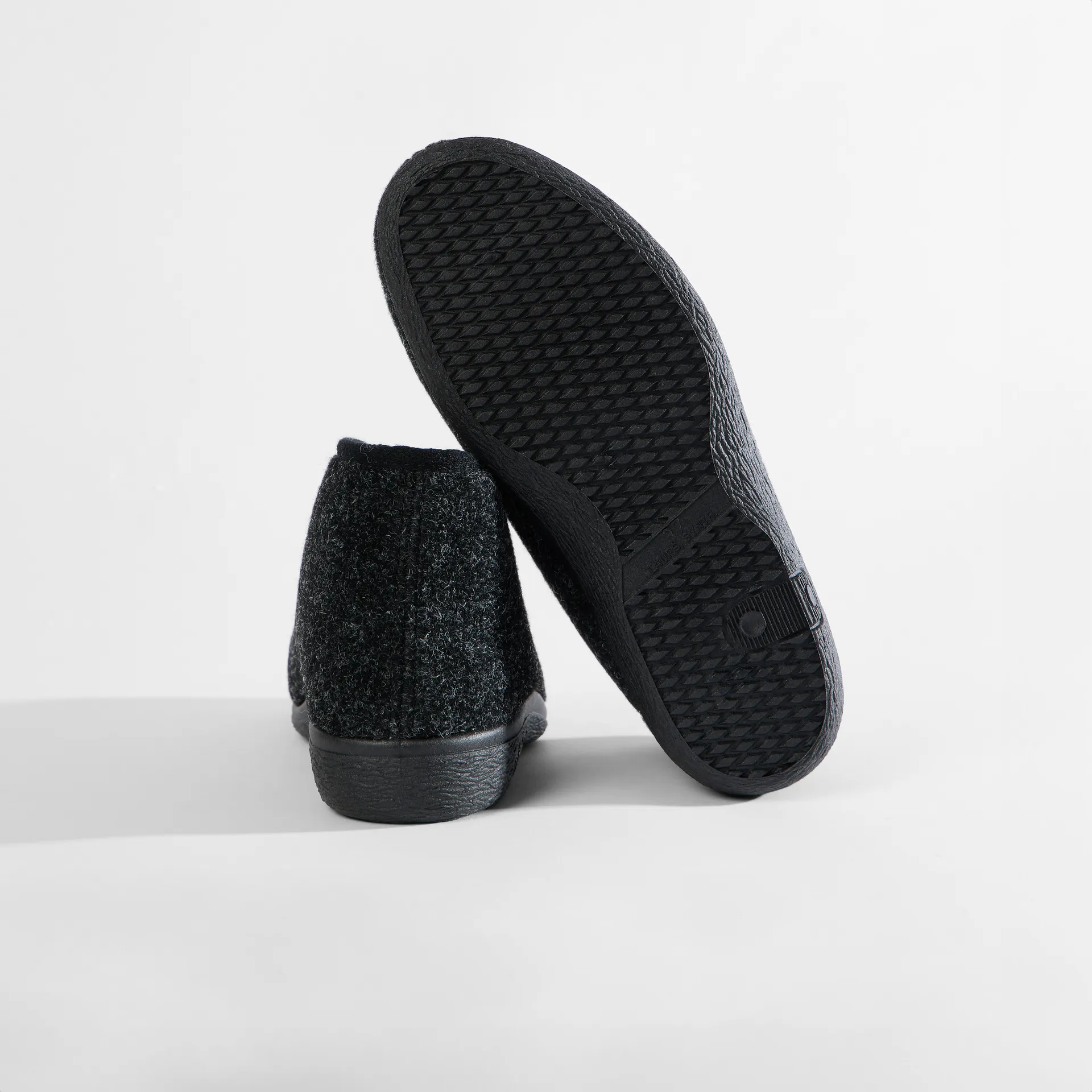 Varomed Hausschuhe Schurwolle Sohlenansicht