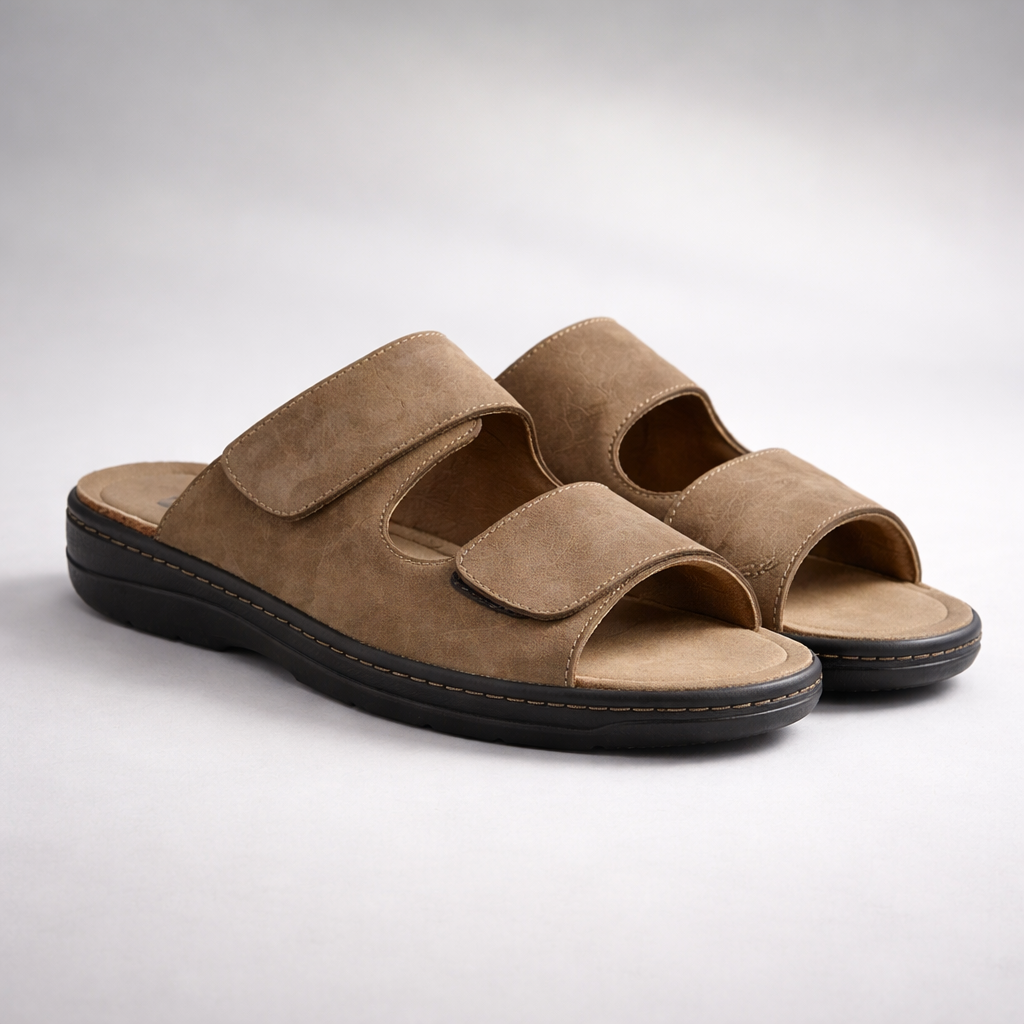 Slowlies Lederpantolette Bequemschuhe