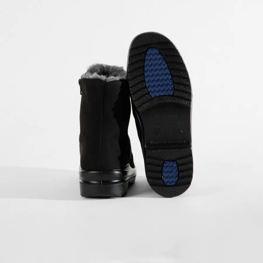 Varomed Winterstiefel Ina Schwarz - Rückansicht