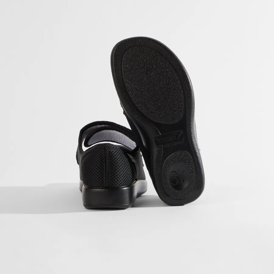 Varomed Göteborg XXL Weite R in Schwarz - Rückansicht