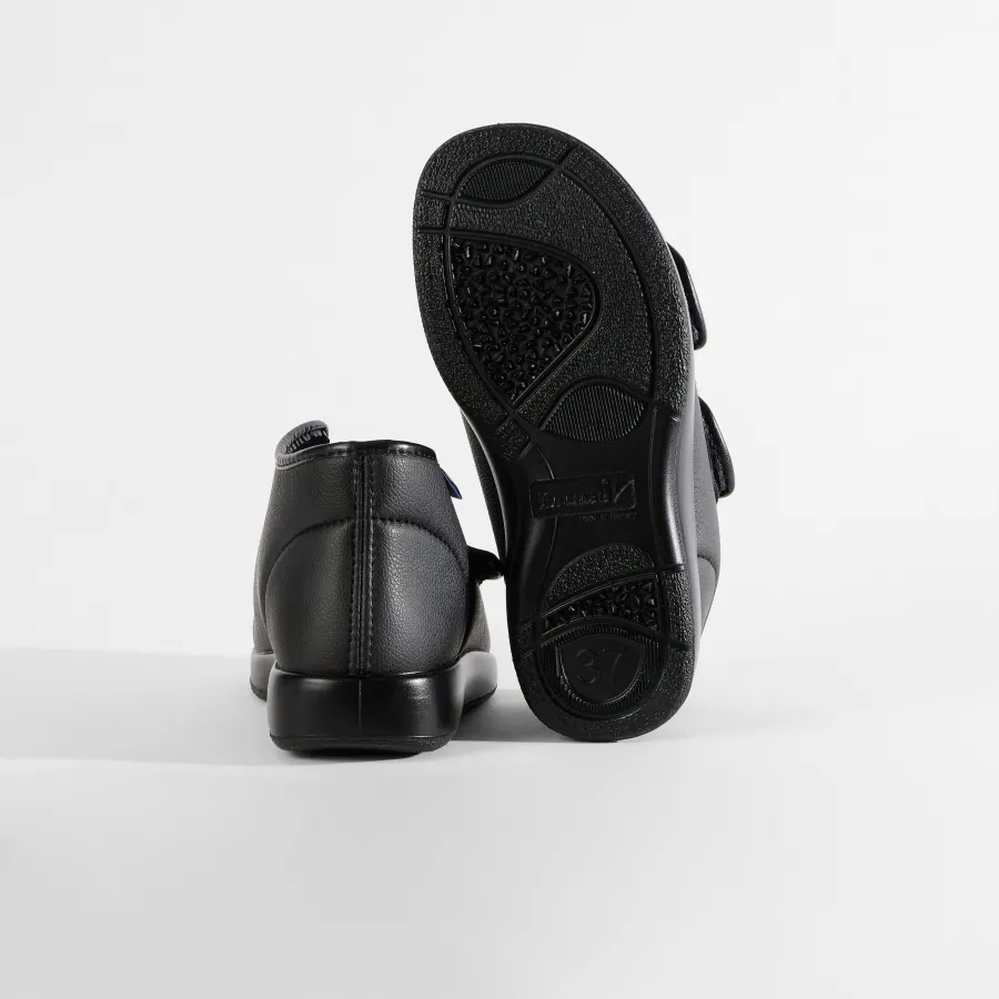 VAROMED London Verbandschuh aus Kunstleder – rutschhemmende Laufsohle und stabile Ferse