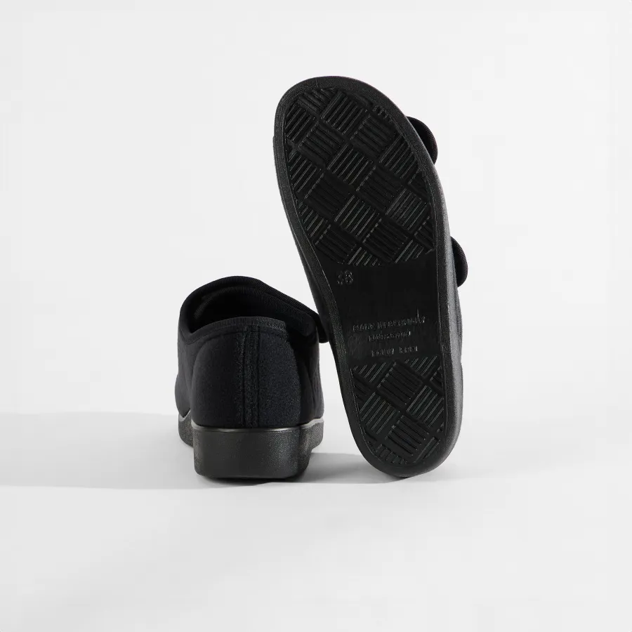 Varomed Malmö PREMIUM BLACK Weite L schwarz - Rückansicht