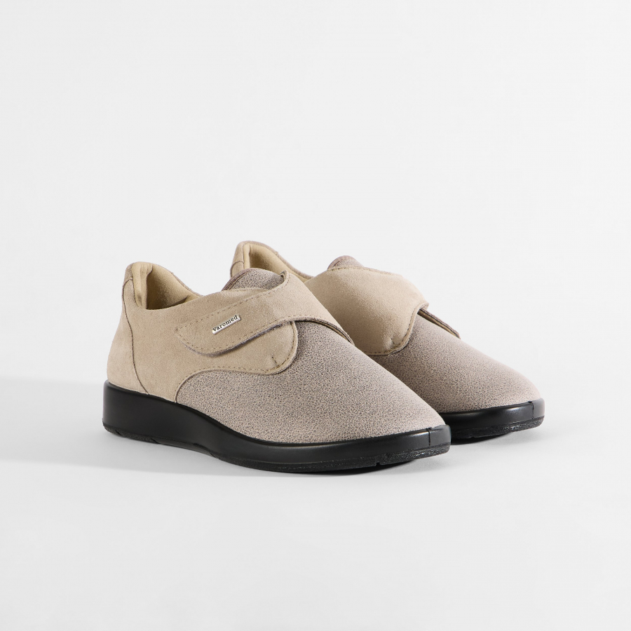 Varomed Teneriffa Leder/Stretch Weite L - schräge Ansicht