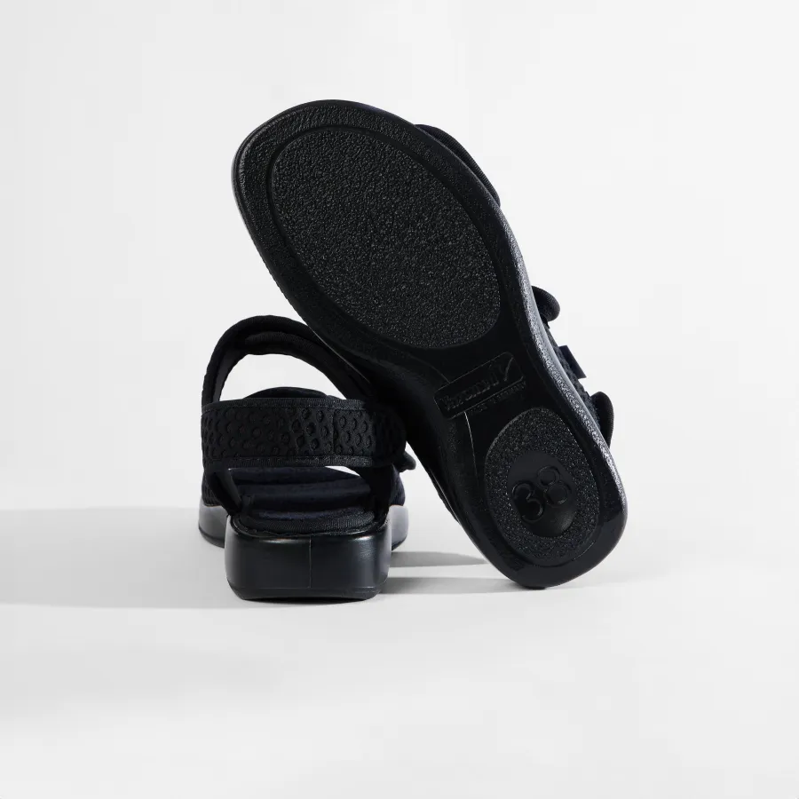 Varomed Lugano in Schwarz - Rückansicht