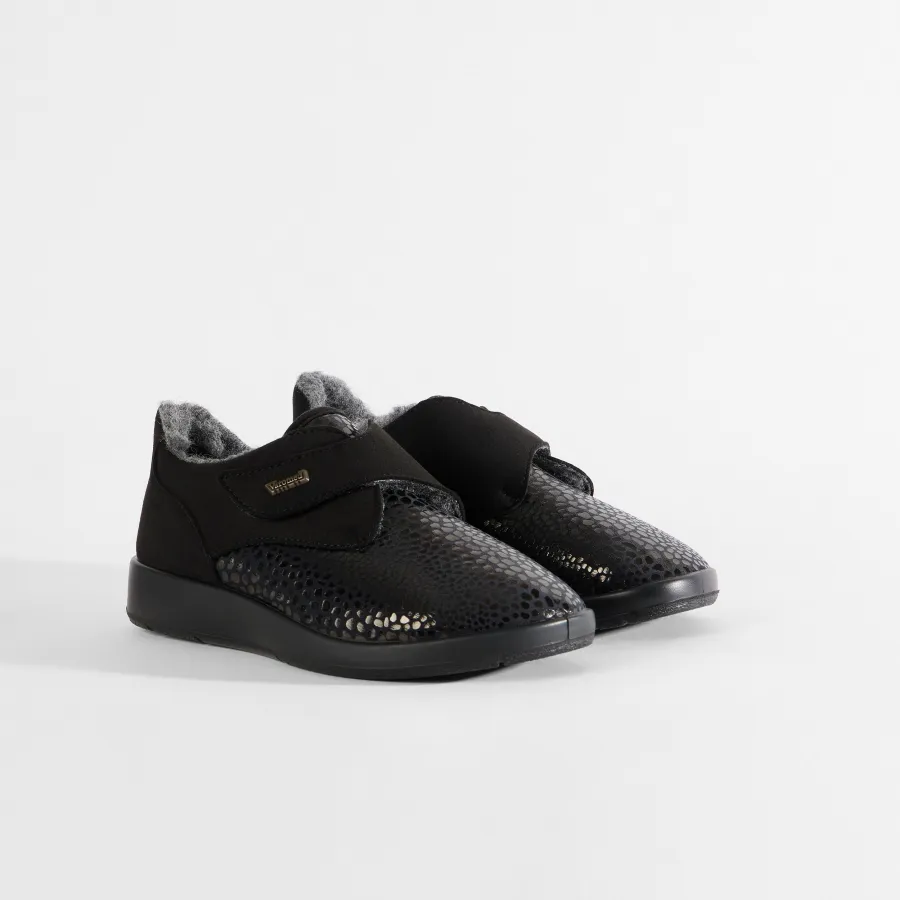 Varomed Zürich WINTER 60817 Weite L Schwarz - schräge Ansicht