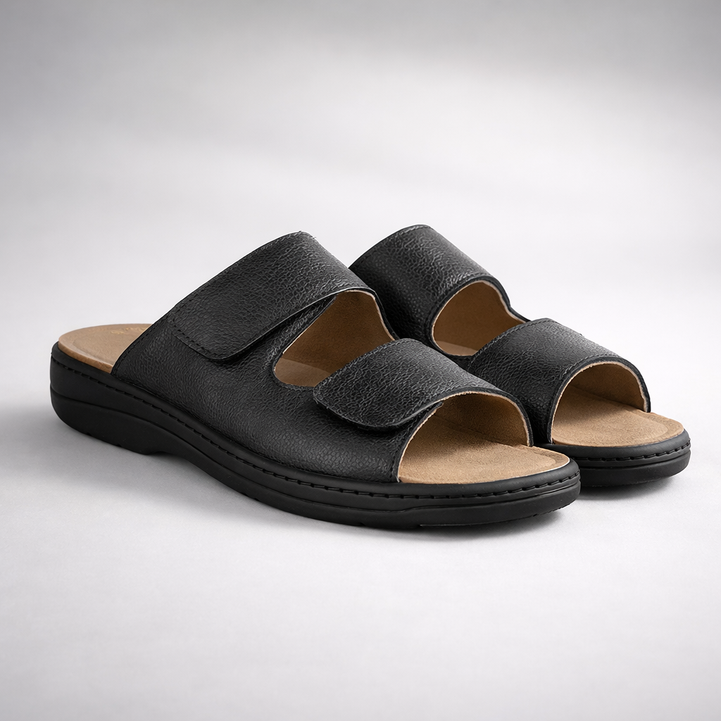 Slowlies Lederpantolette Bequemschuhe