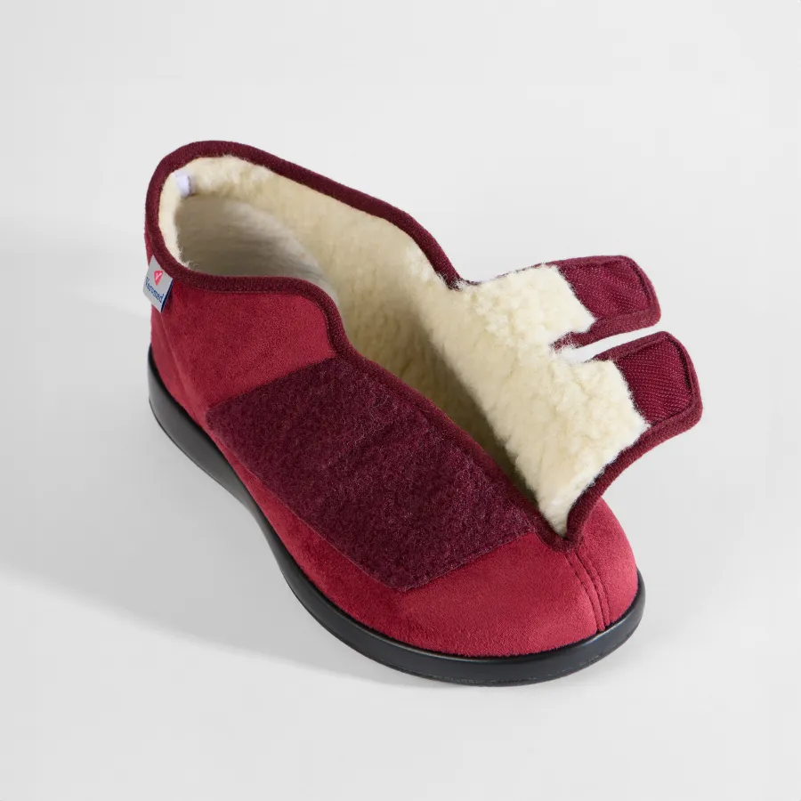 Varomed Genua Winter II Weite L Mocca - schräge Ansicht