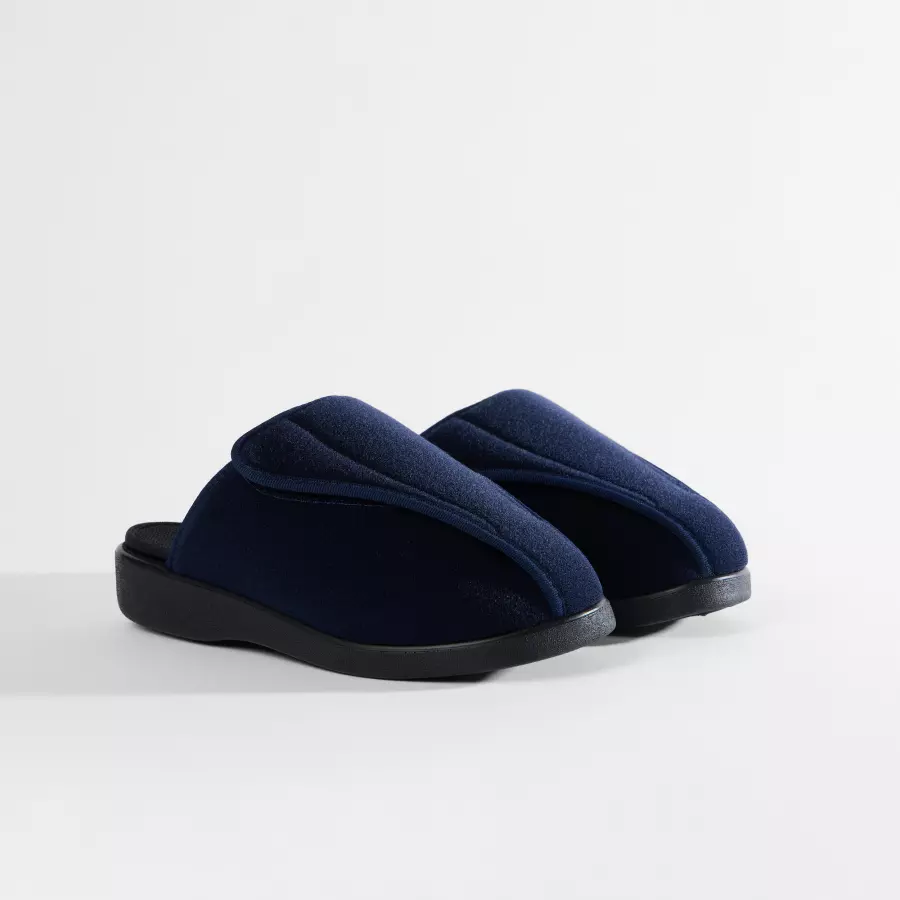 Varomed Bali Verbandpantoffel Marine - ohne Fersenriemen