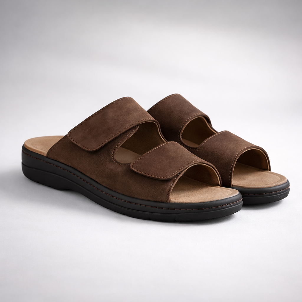 Slowlies Lederpantolette Bequemschuhe